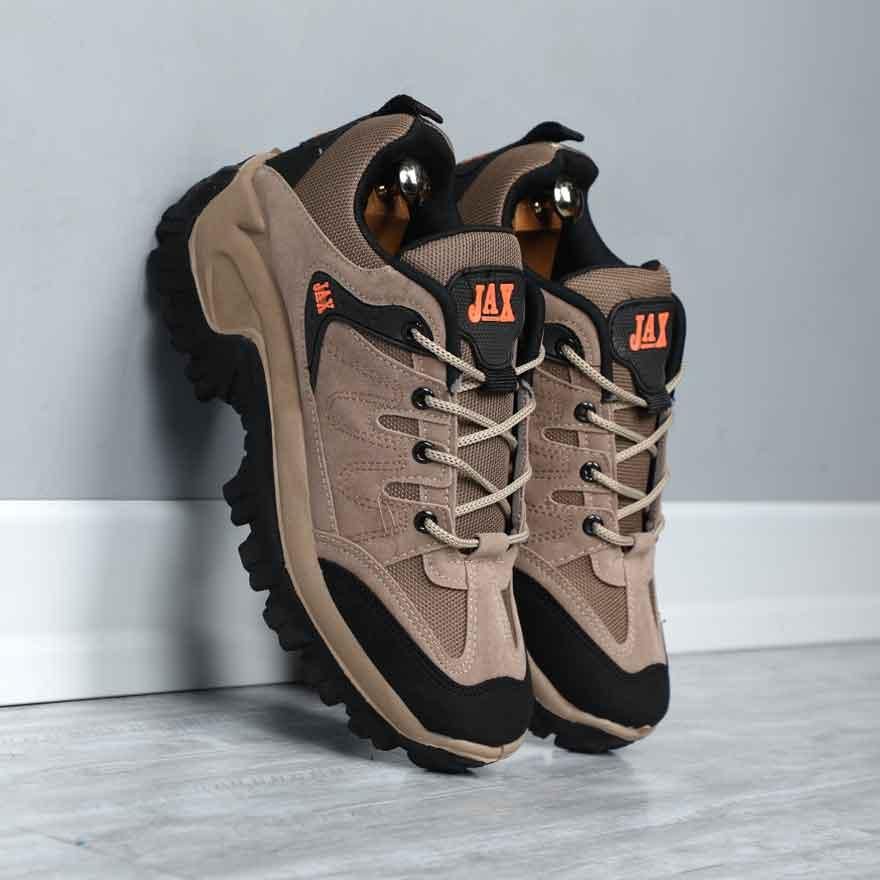 کفش بدون ساق مردانه کرم مدل JAX